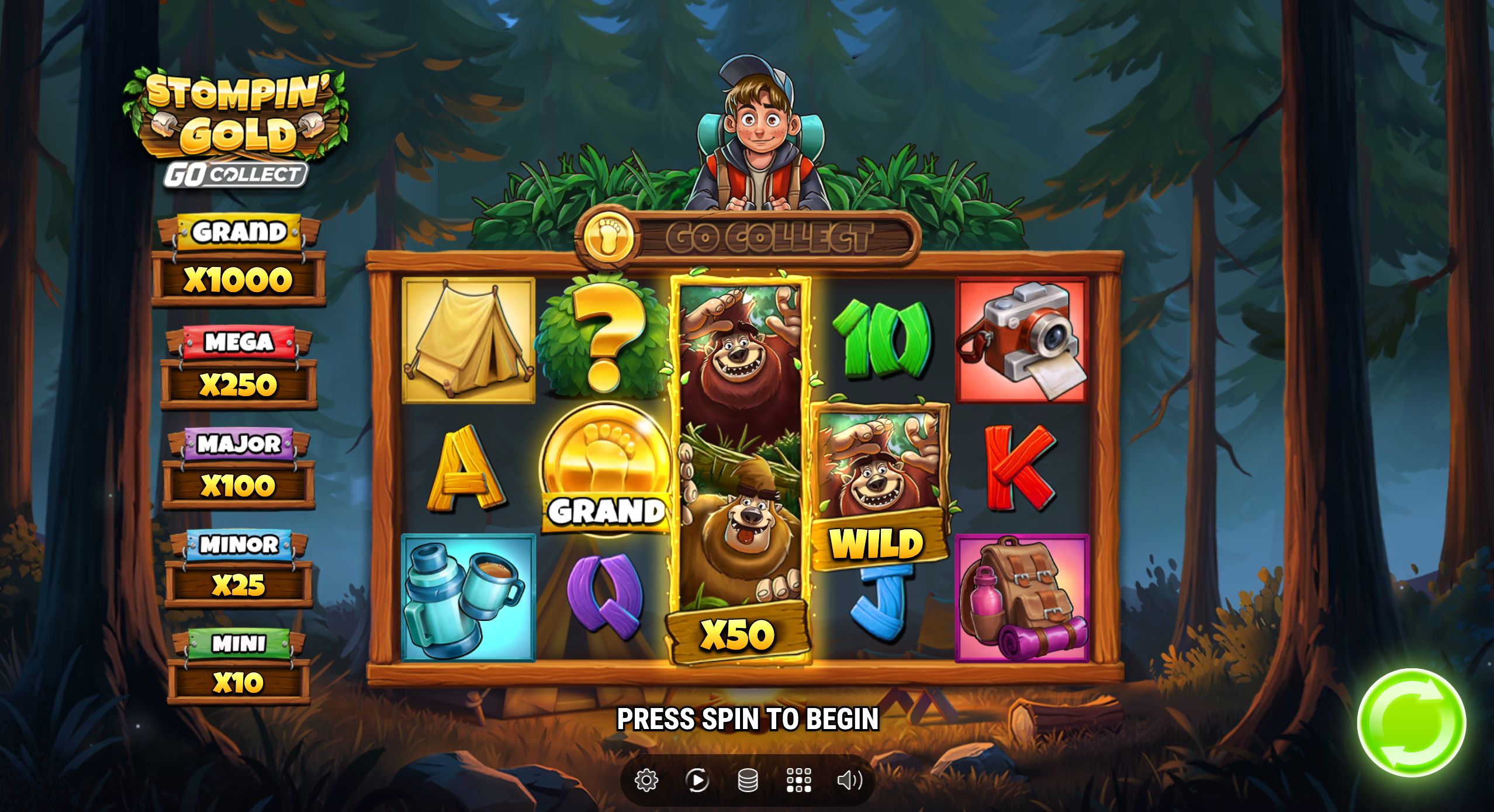 stompin gold slot