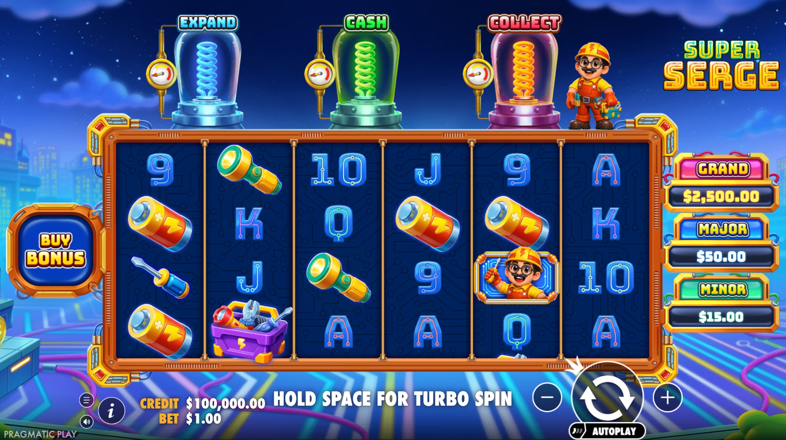 super serge slot