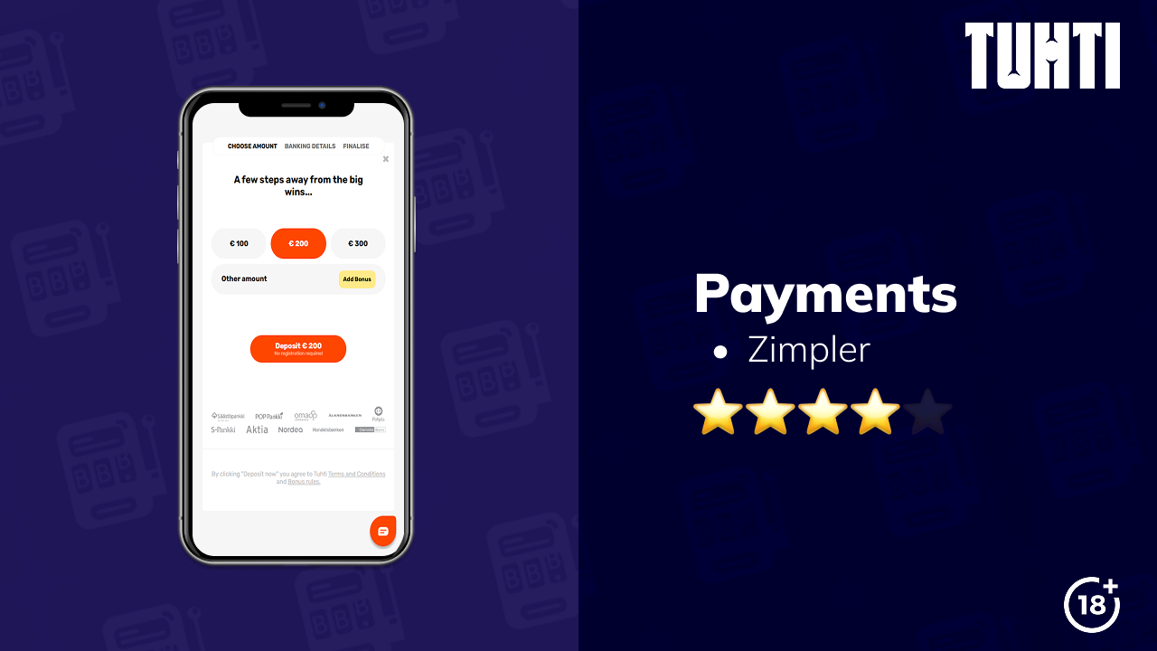tuhti casino payments
