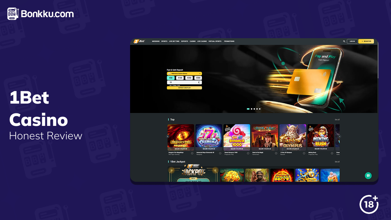 1bet casino review