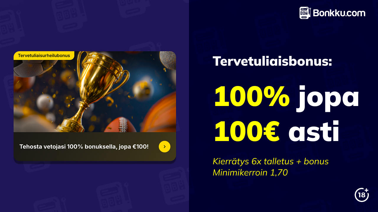betbluff casino vedonlyönnin tervetuliaisbonus