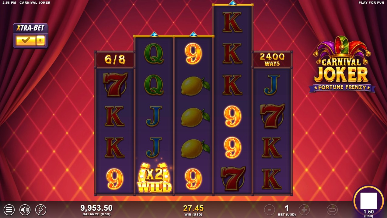 carnival joker bonus
