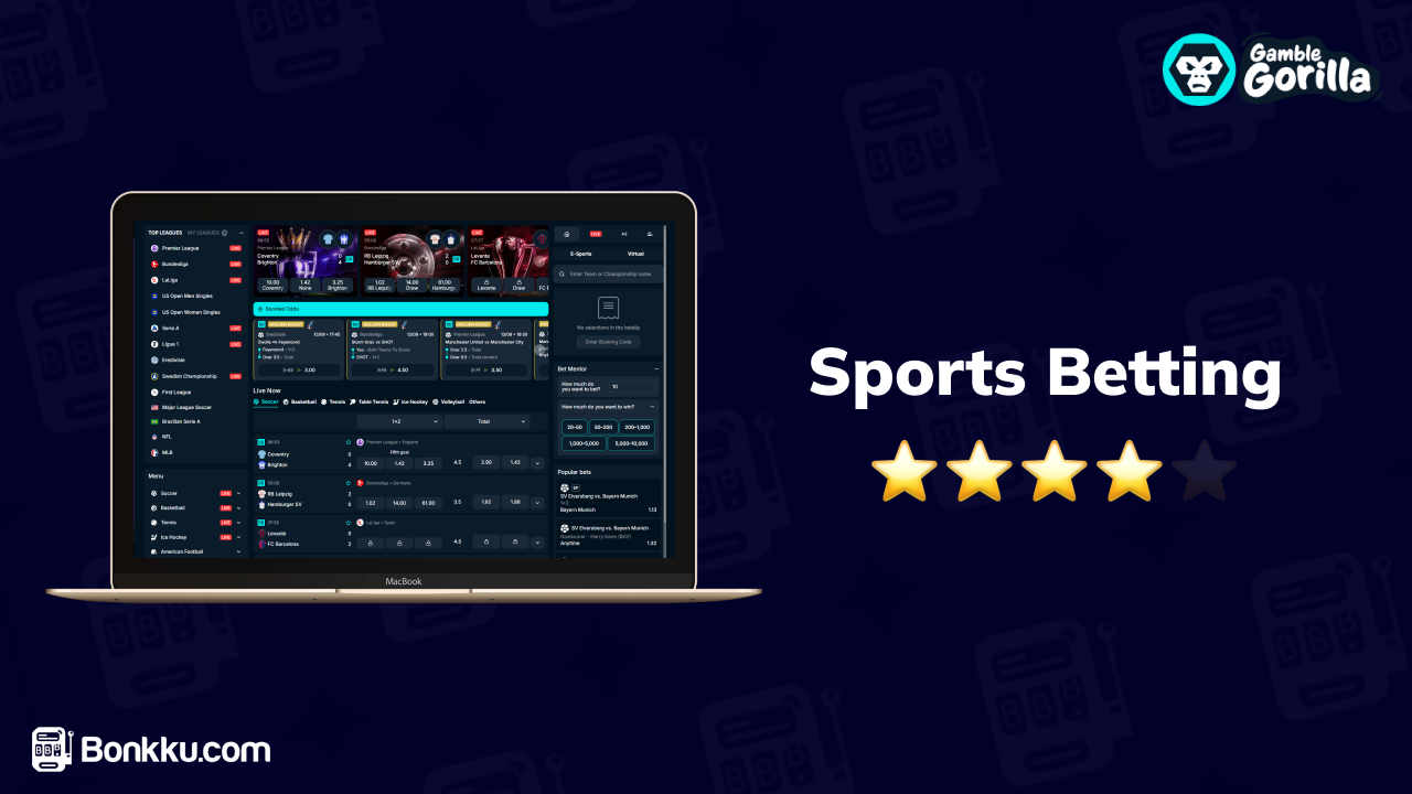 gamblegorilla casino sports betting
