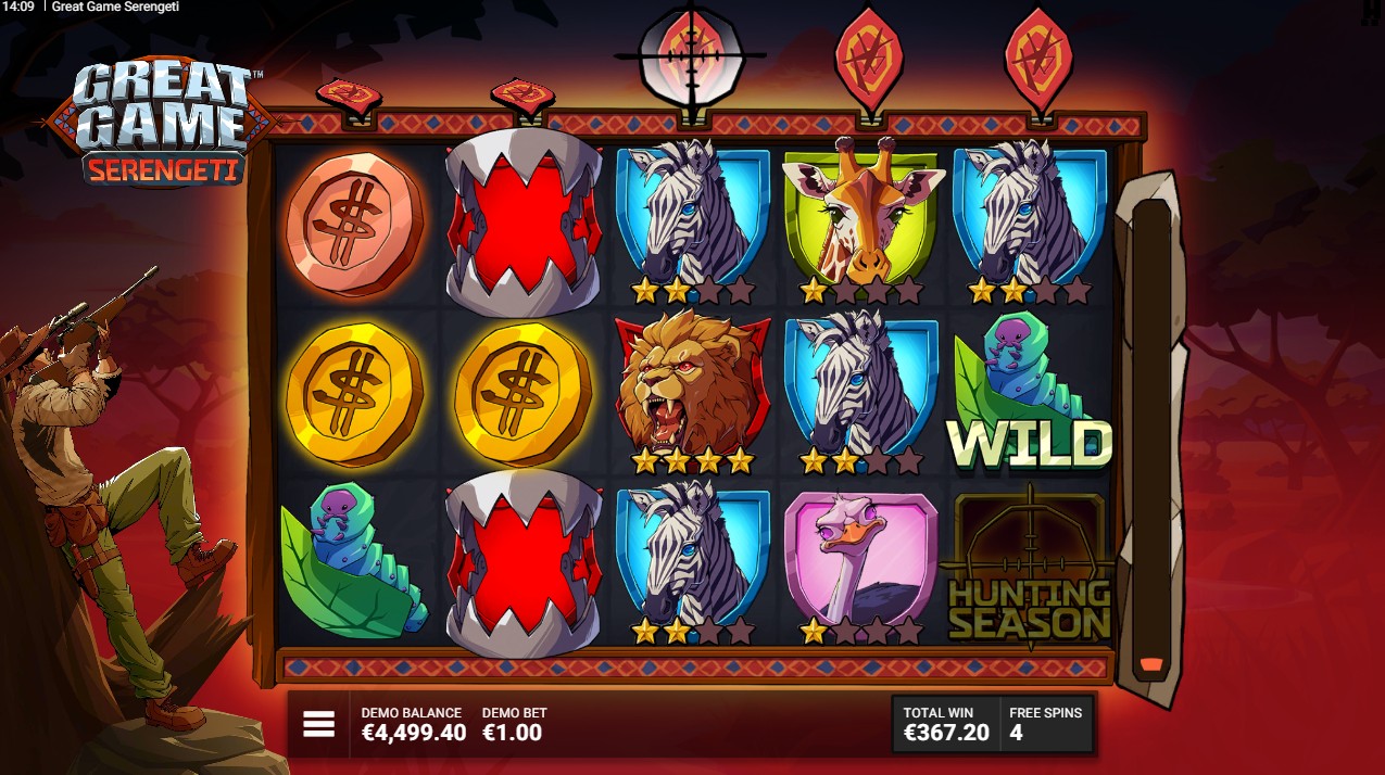 great game sergenti bonus