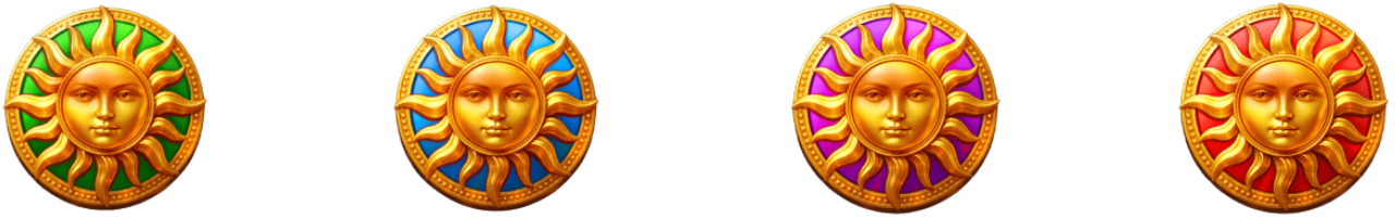 helios triple sun symbols