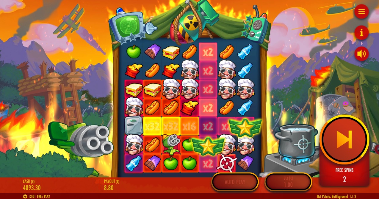 hot potato battleground bonus
