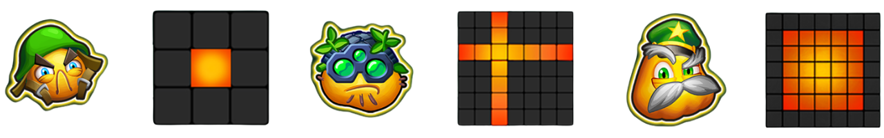 hot potato battleground symbols