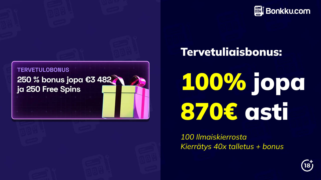immerion casino tervetuliaisbonus