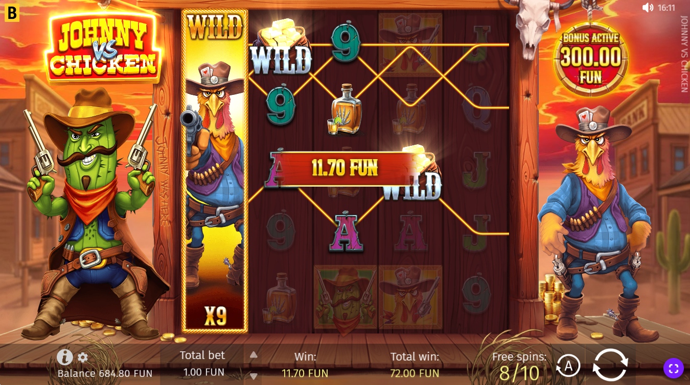 johnny vs chicken bonus