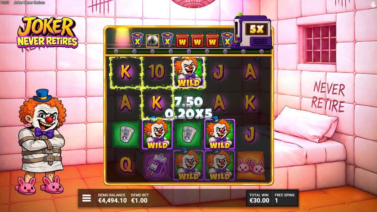 joker never retires bonus