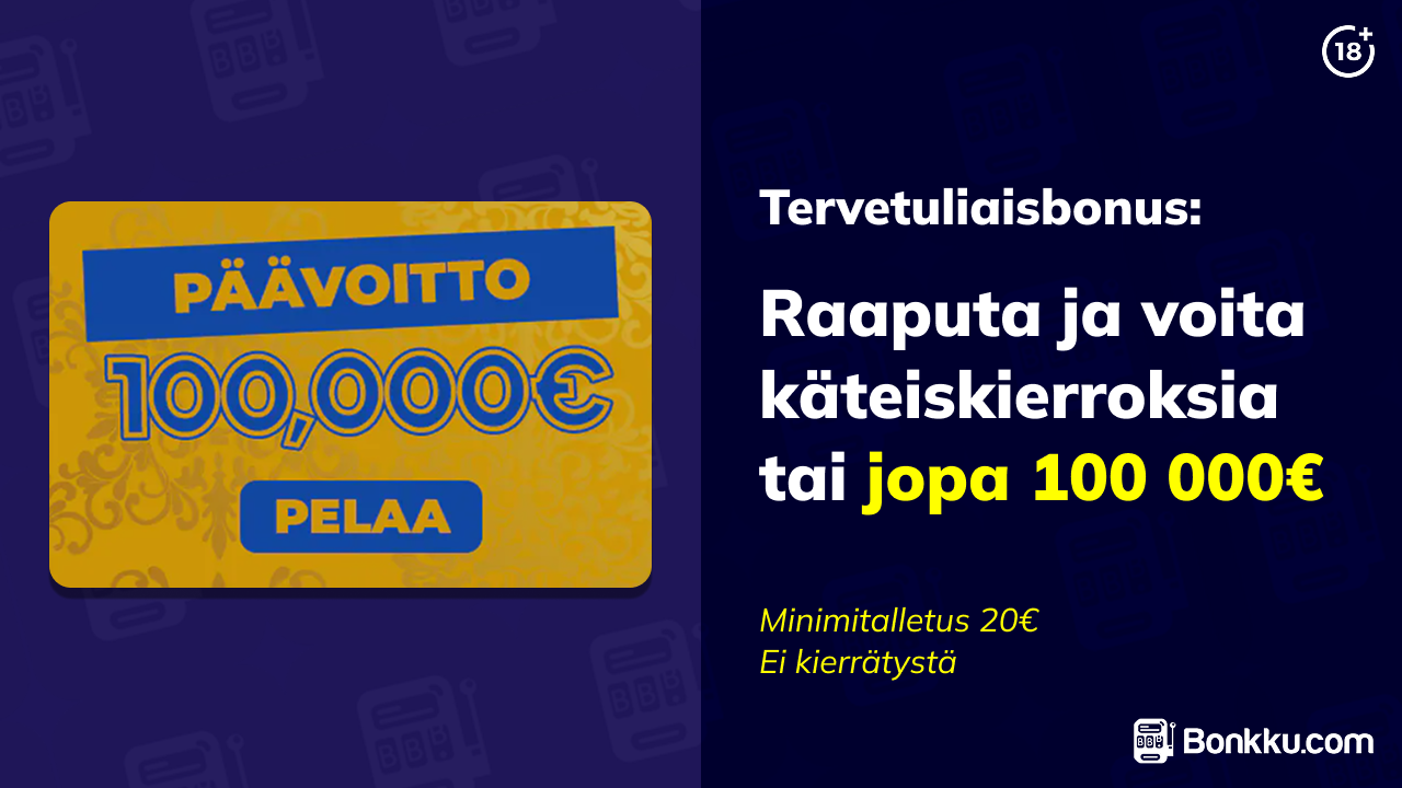 luottokasino tervetuliaisbonus