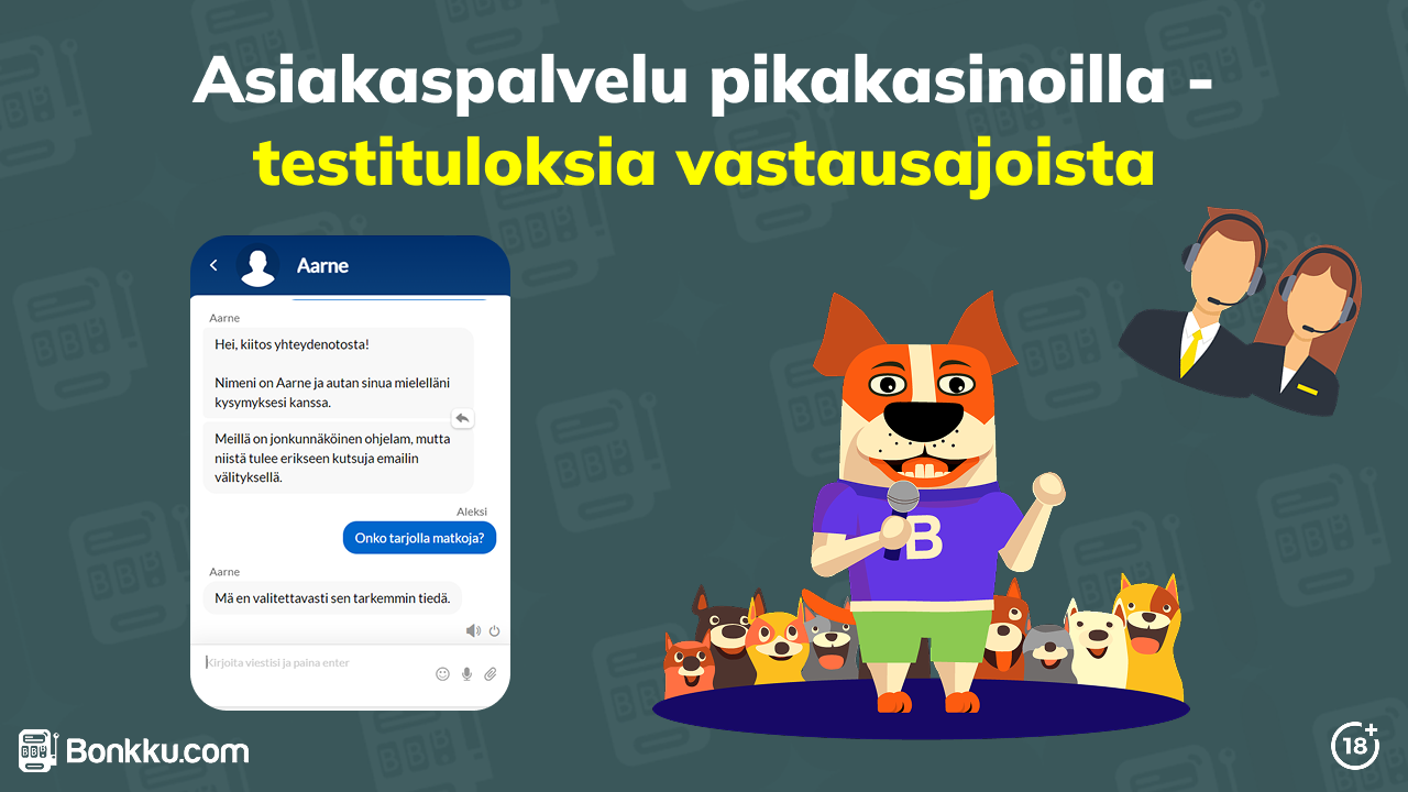 Pikakasinoiden asiakaspalvelu
