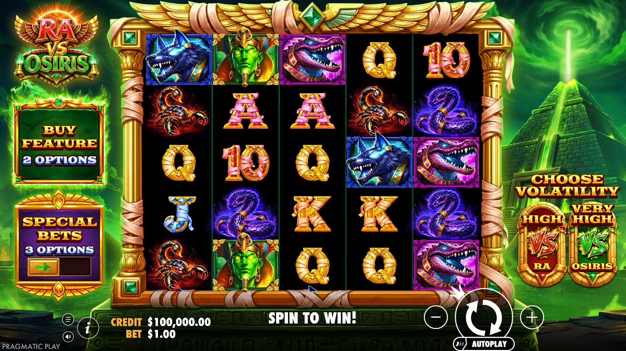 ra vs osiris slot