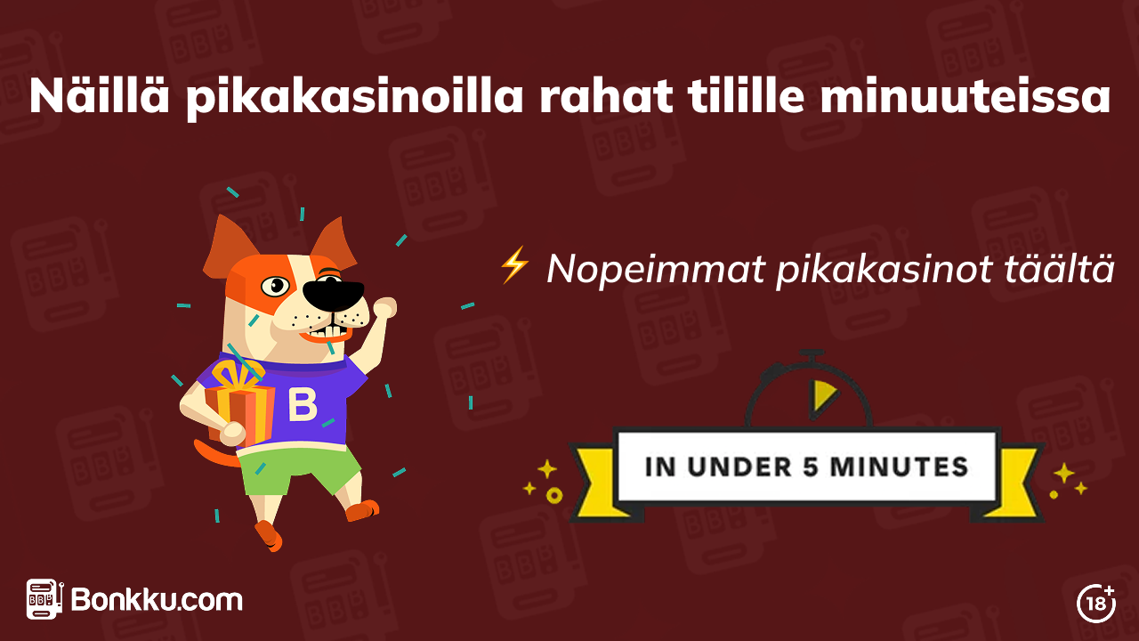 Nopeimmat kotiutukset pikakasinoilla