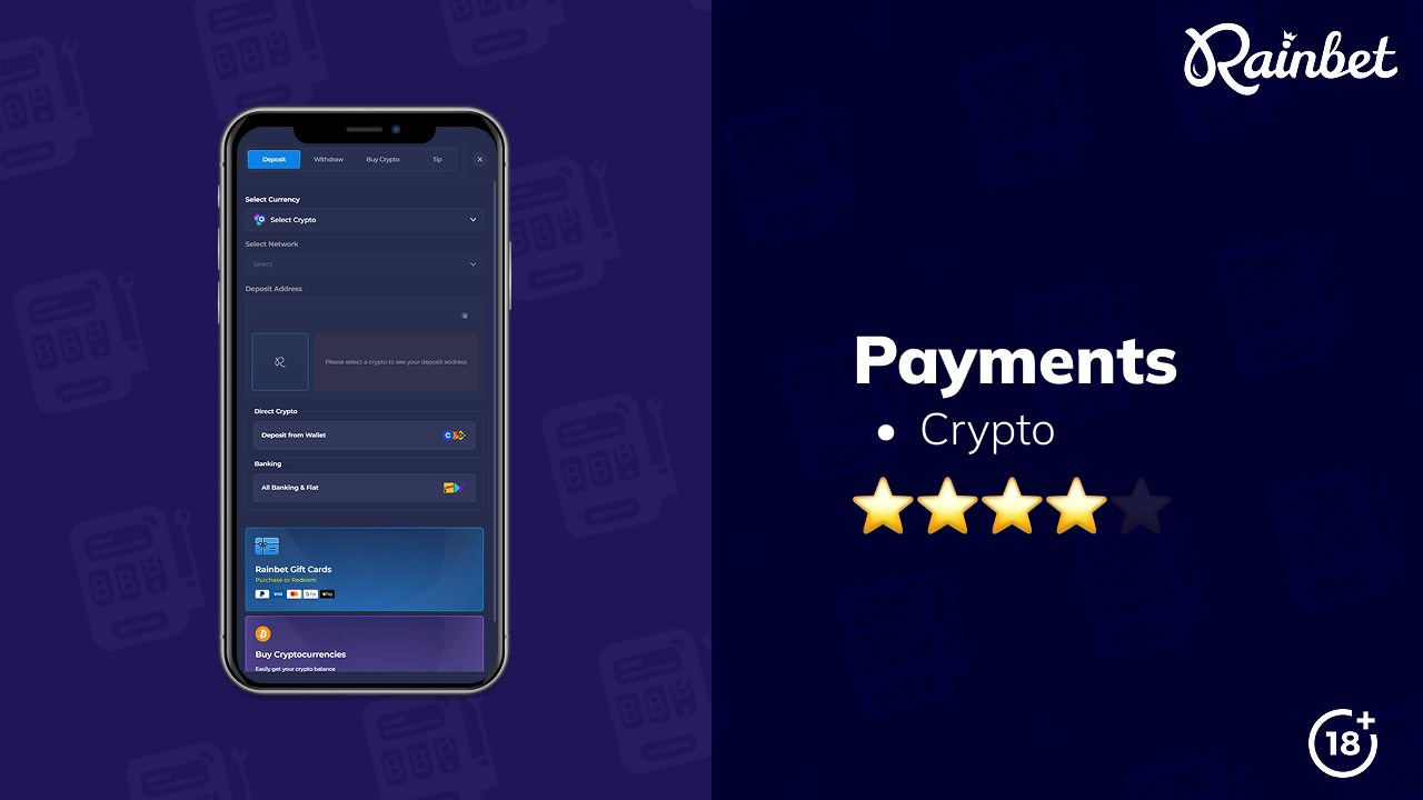 rainbet casino payments