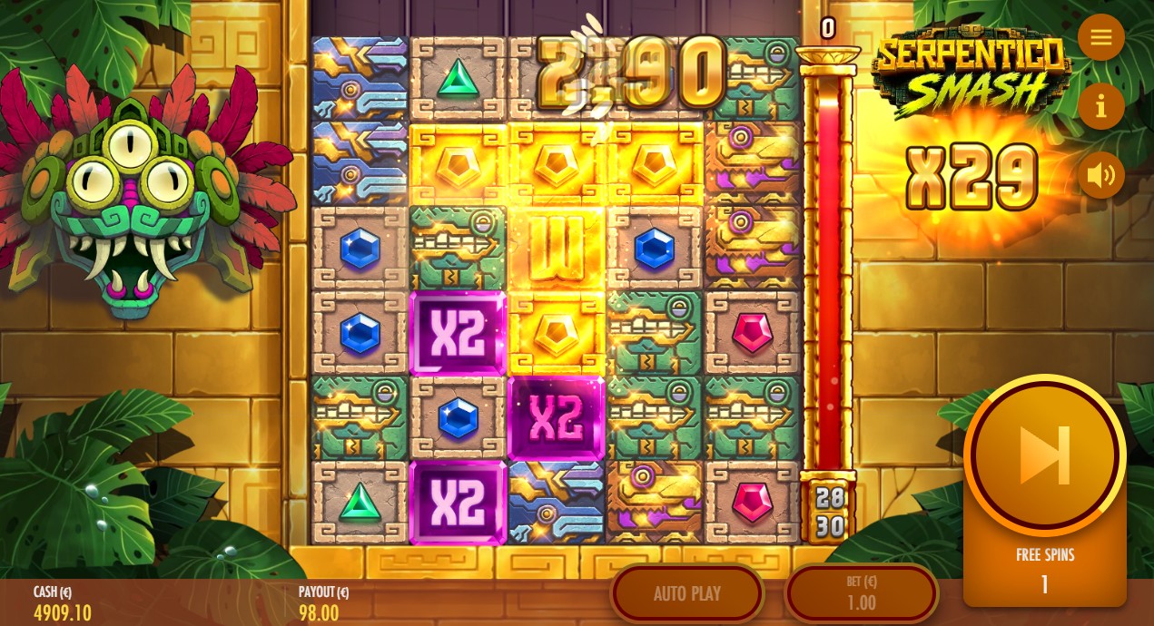serpentico smash bonus
