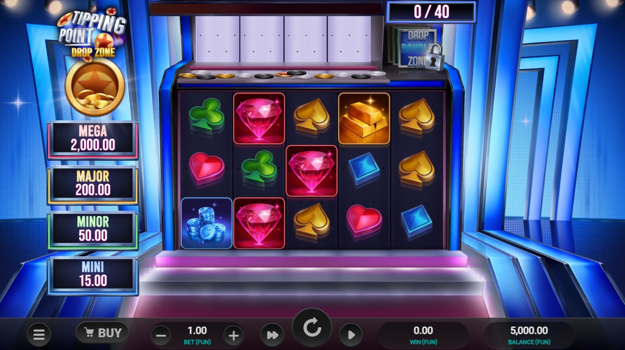 tipping point drop zone slot