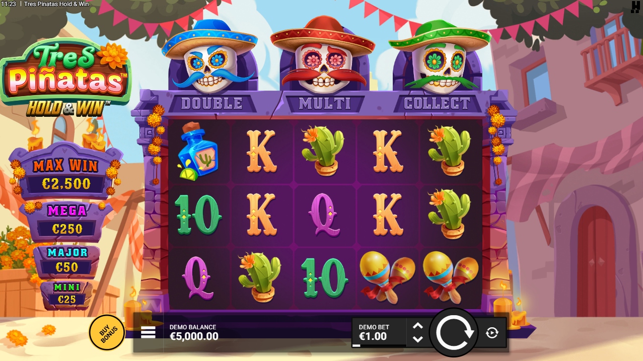 tres pinatas slot