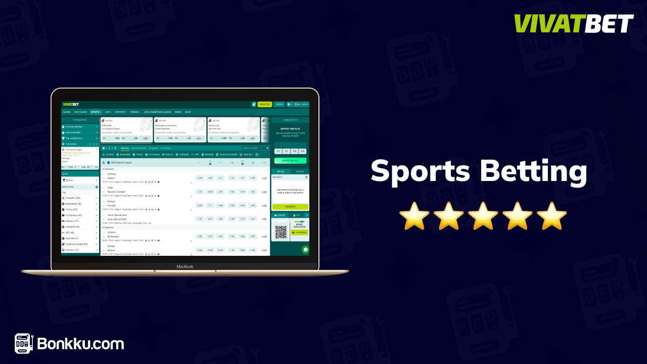 vivatbet casino sports betting