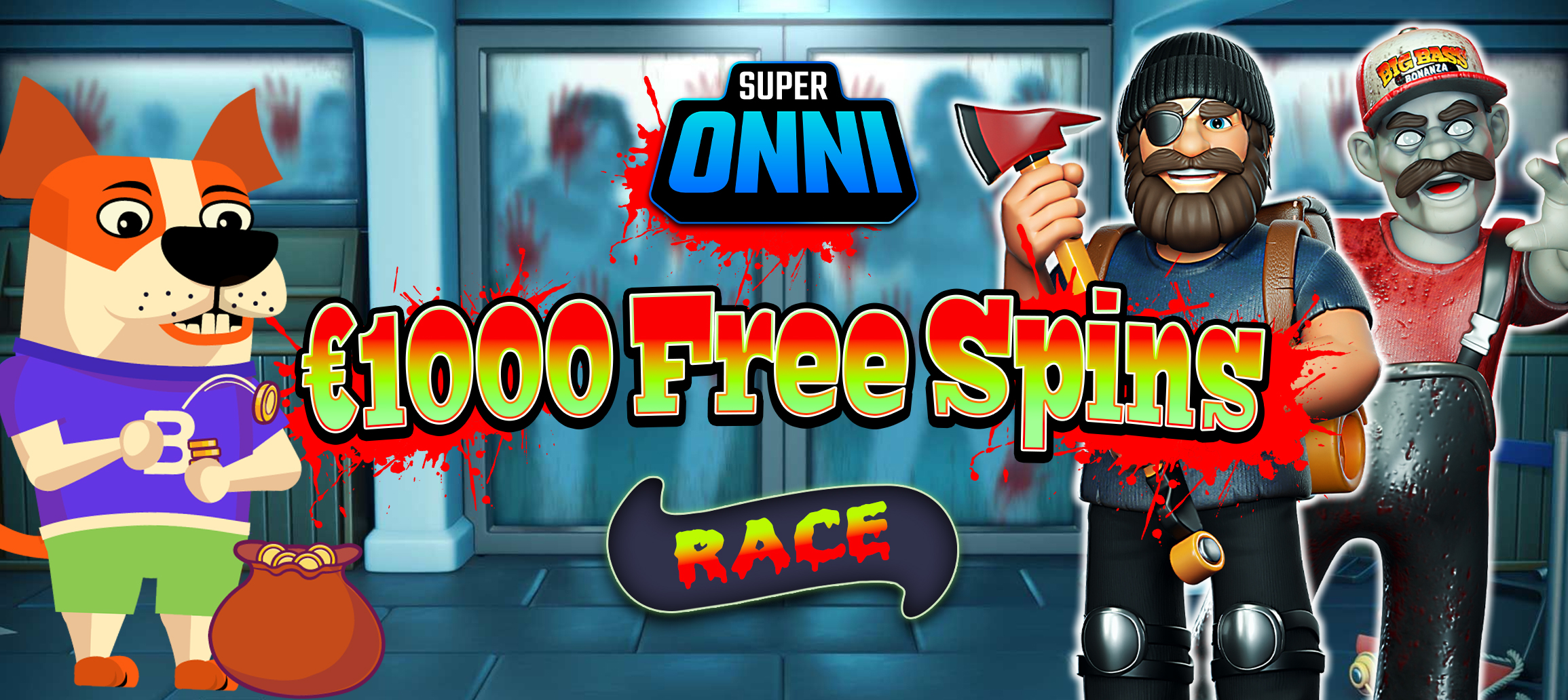 Bonkku.com x SuperOnni €1000 Halloween Race!