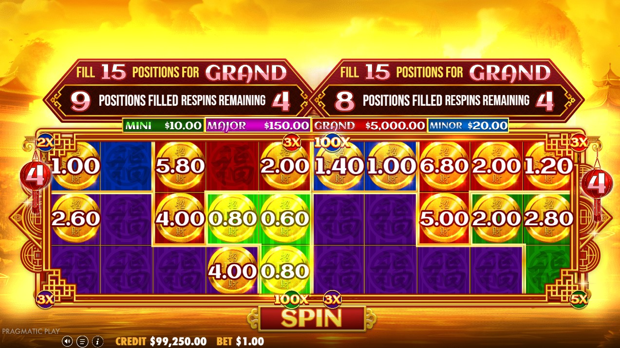 chests of cai shen infinity bonus