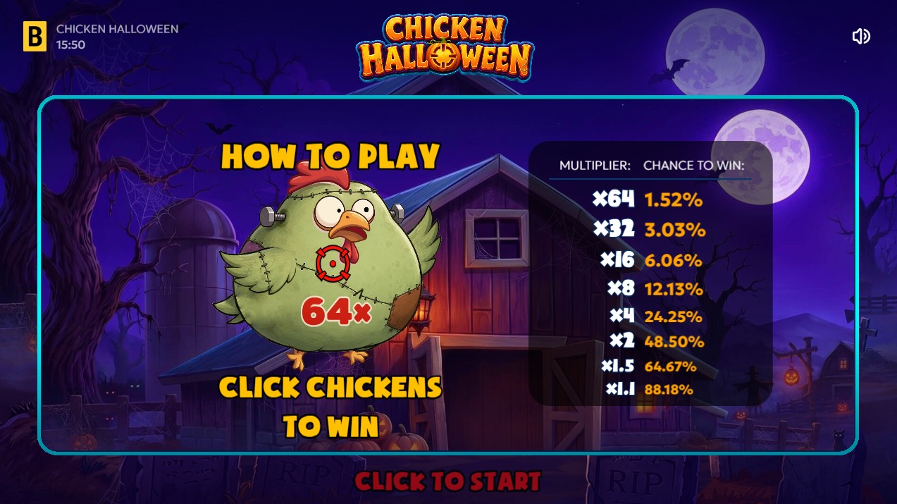 chicken halloween bonus