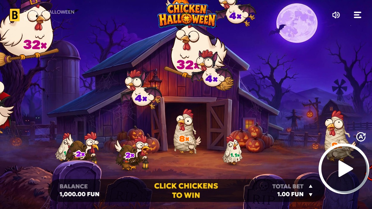 chicken halloween slot