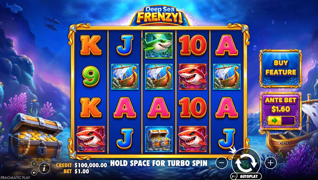 deep sea frenzy slot