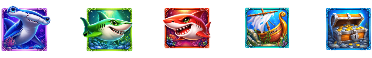 deep sea frenzy symbols