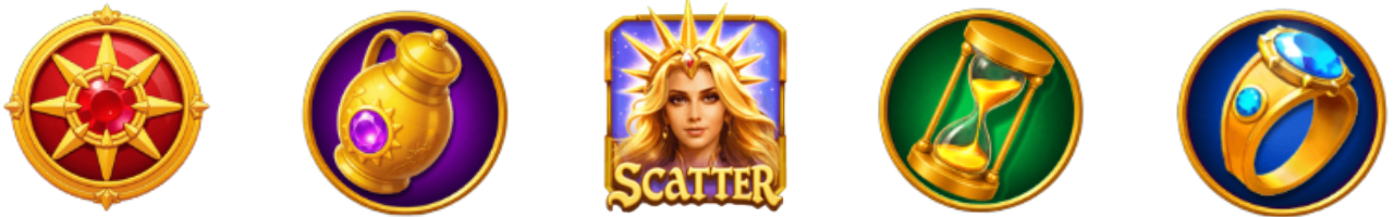 divine queen power of sun symbols