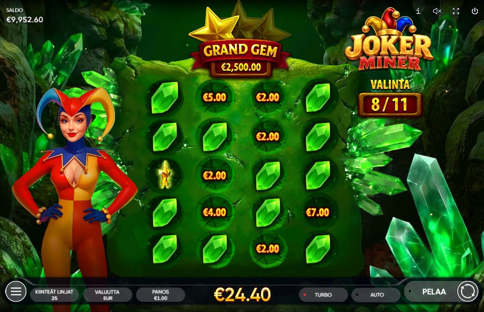 joker miner bonus