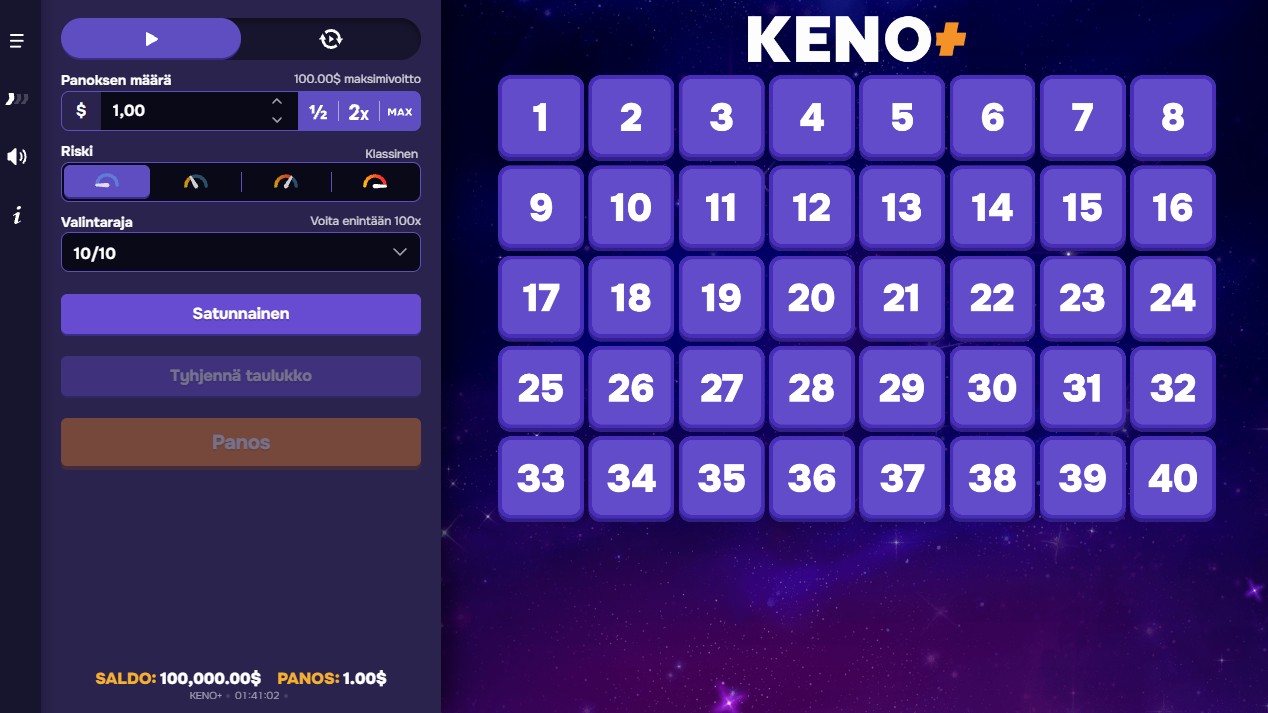keno-plus slot
