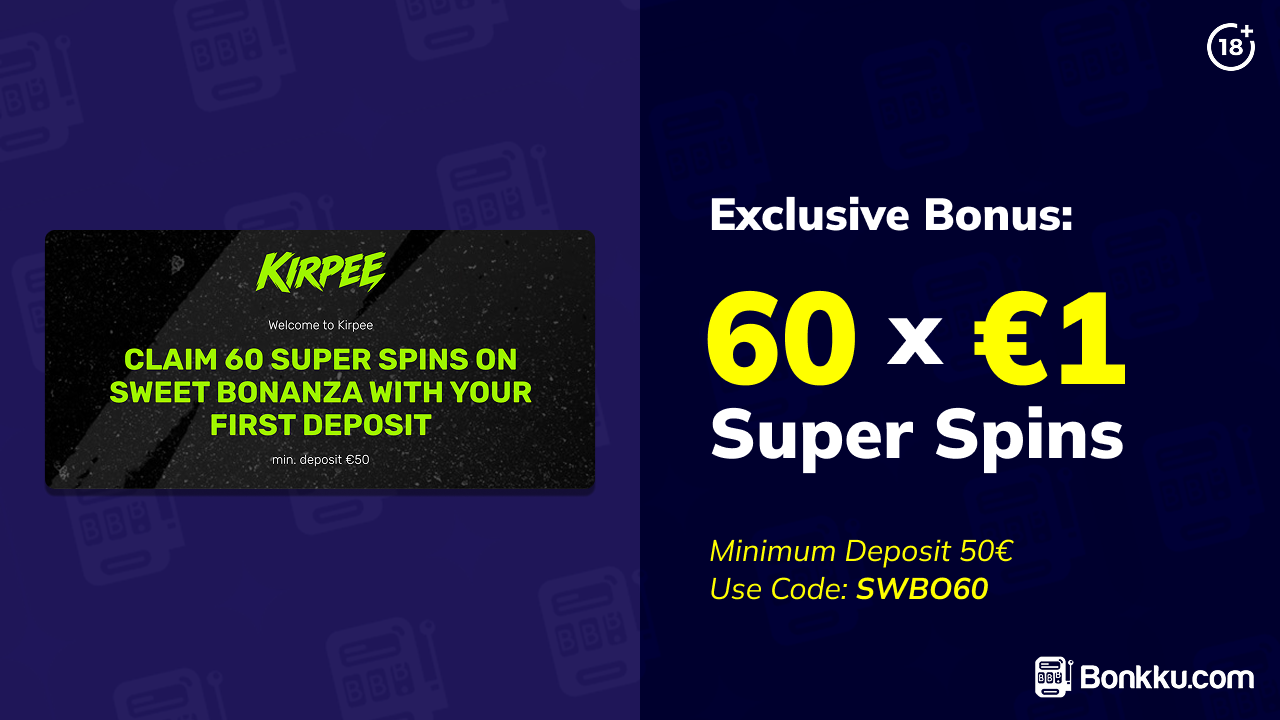 kirpee casino exclusive bonus