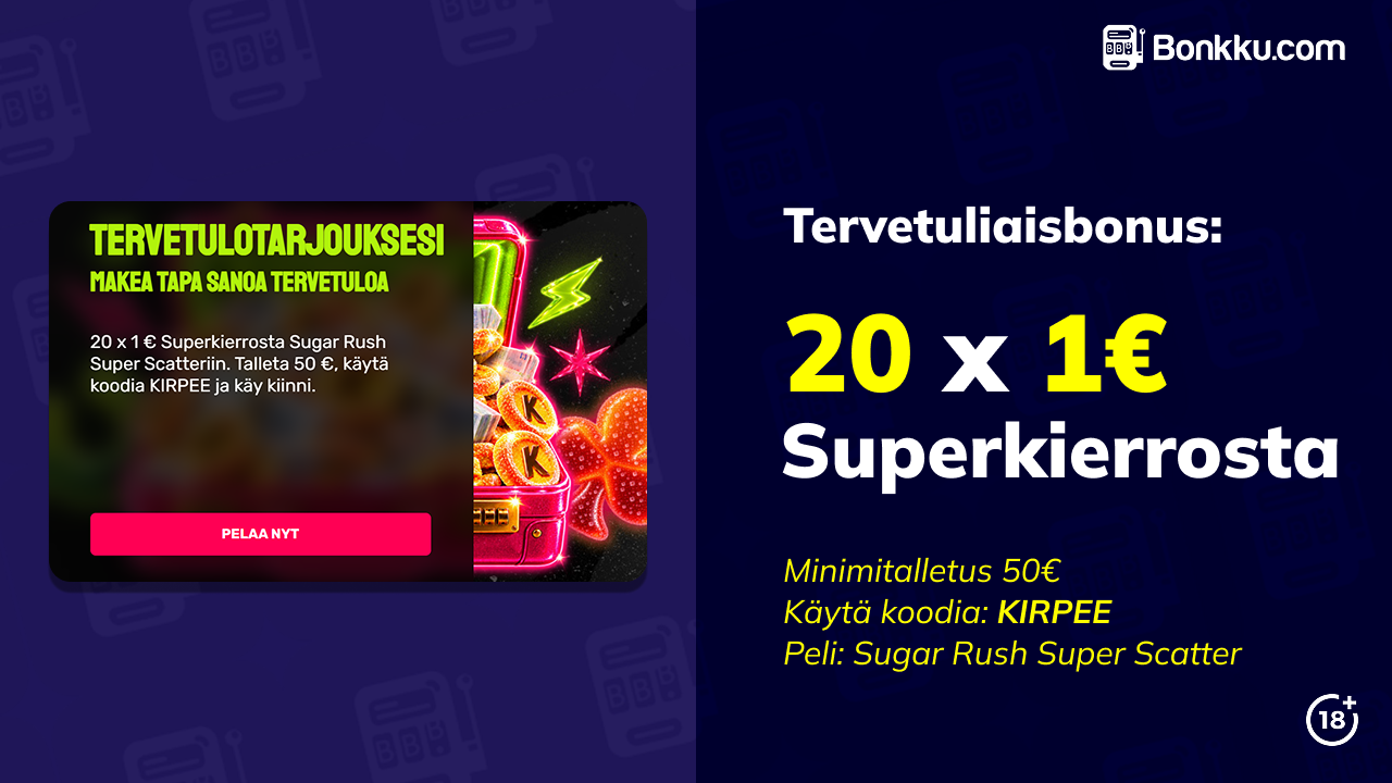 kirpee kasino tervetuliaisbonus