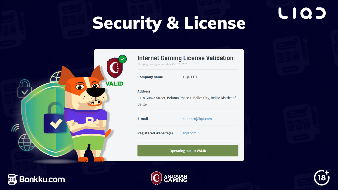 liqd casino license