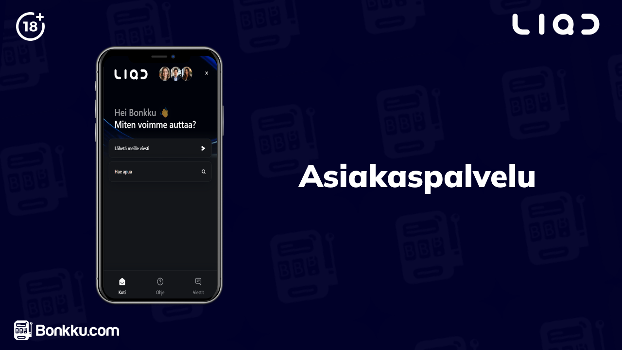 liqd kasino asiakaspalvelu