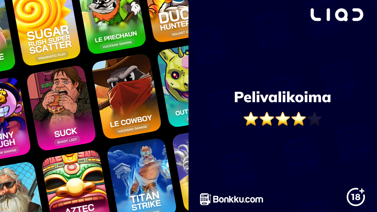 liqd kasino pelivalikoima