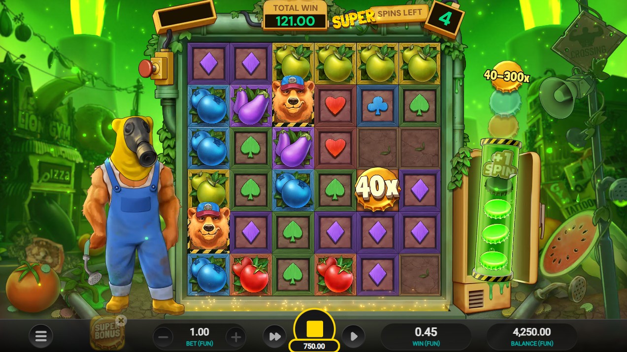 nuclear tumble bonus