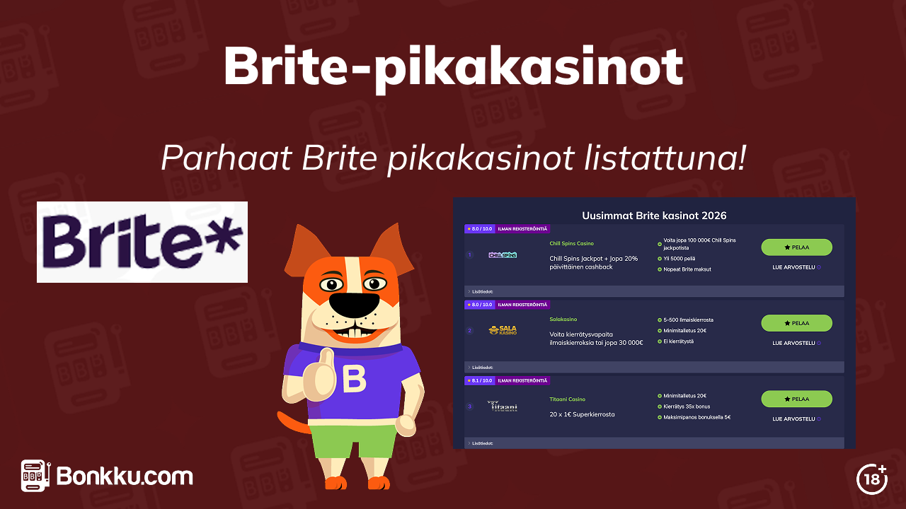 Brite-pikakasinot