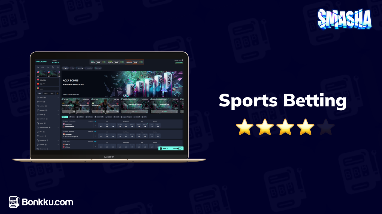 smasha casino sports betting