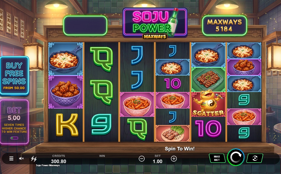 soju power maxways slot