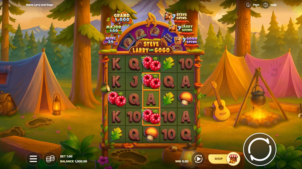 steve larry and gogo slot