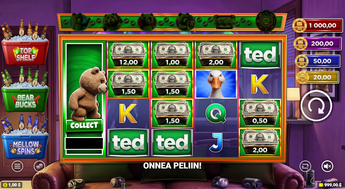 ted stuffed and loaded bonus