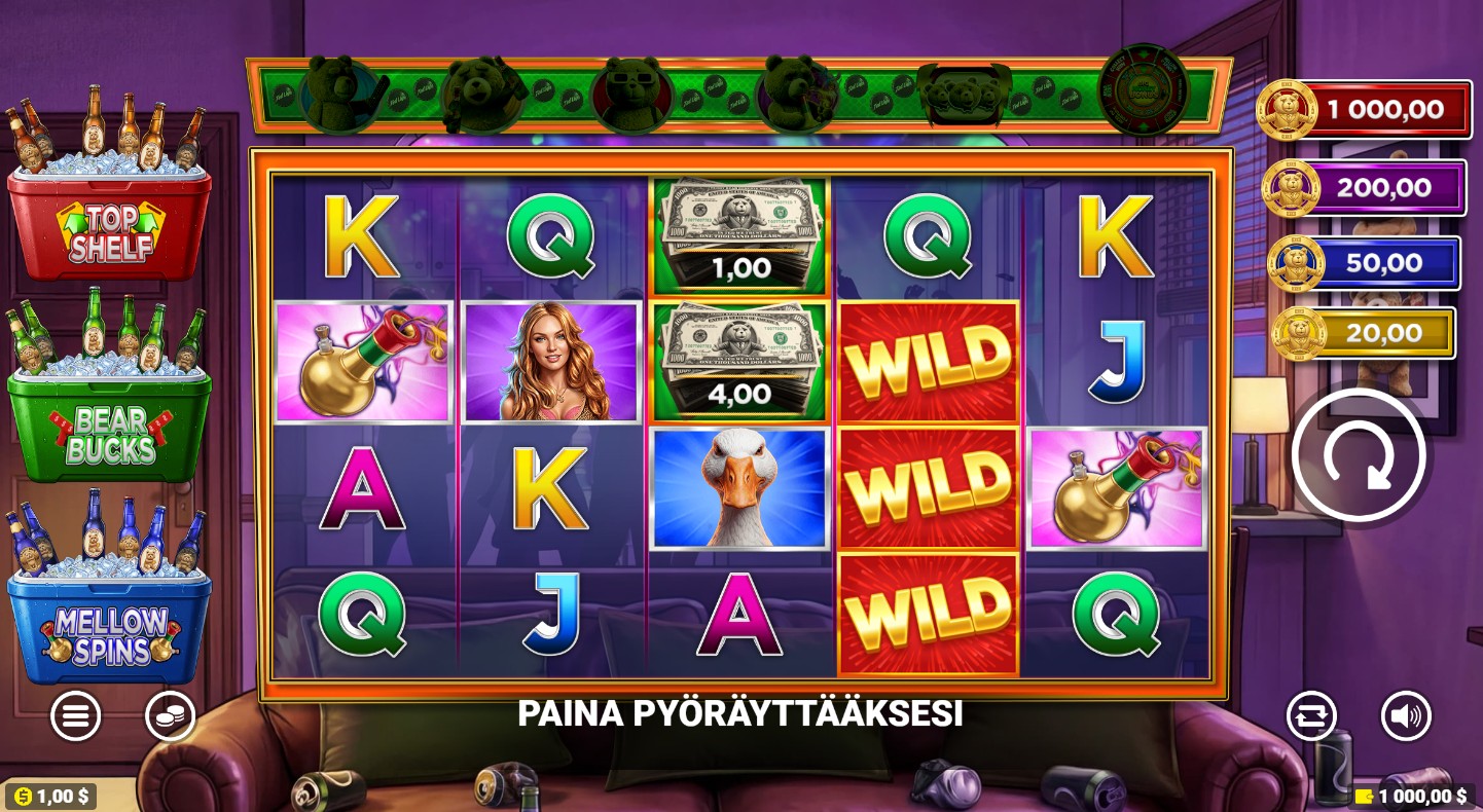 ted stuffed and loaded slot