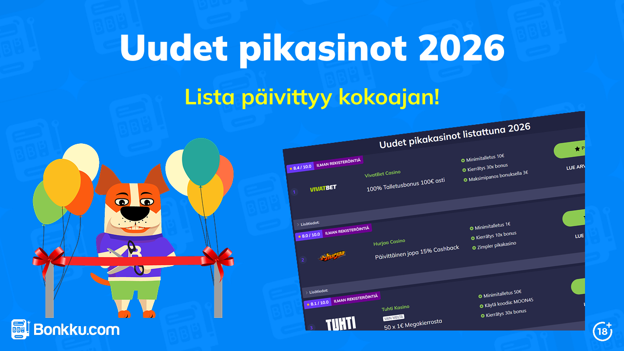 Uudet pikakasinot