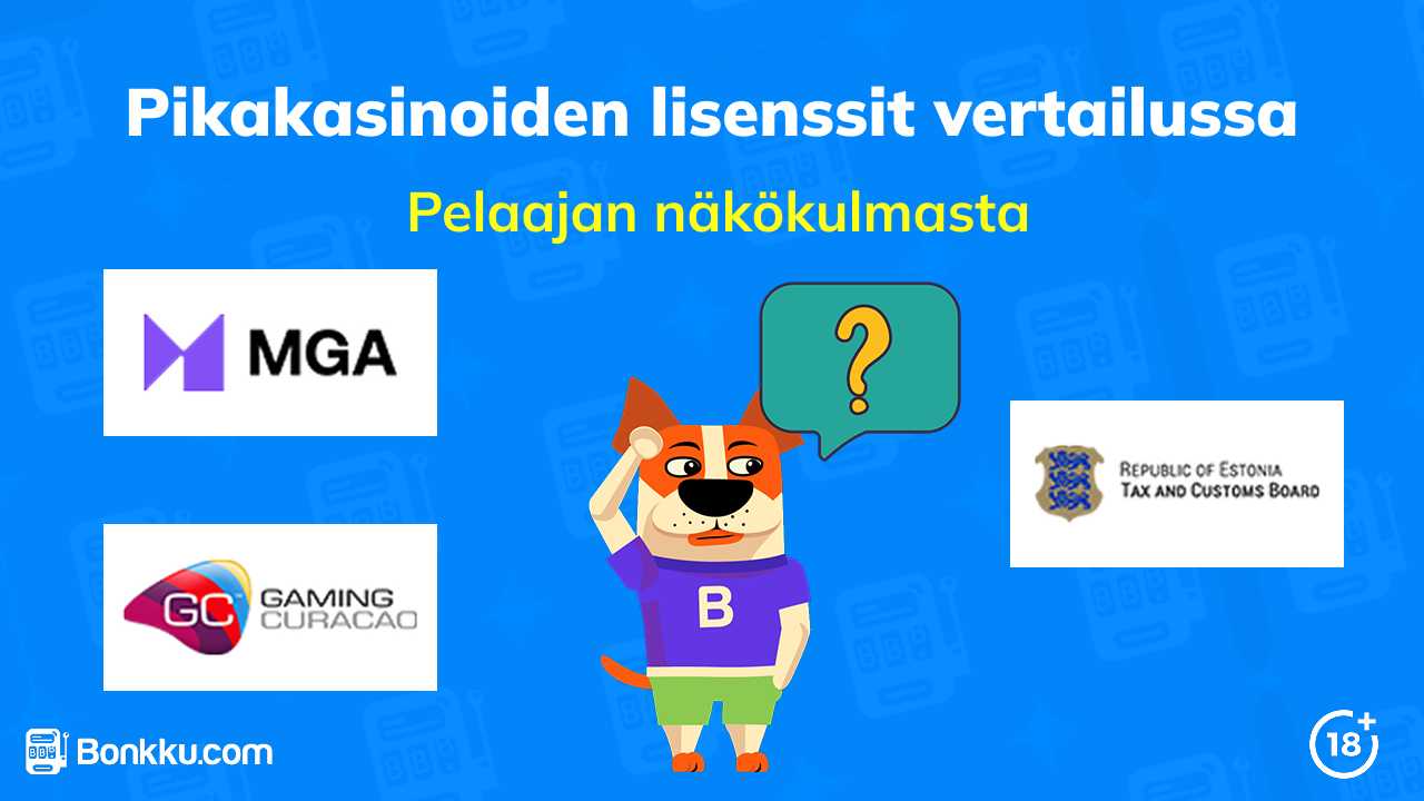 Pikakasinoiden lisenssit
