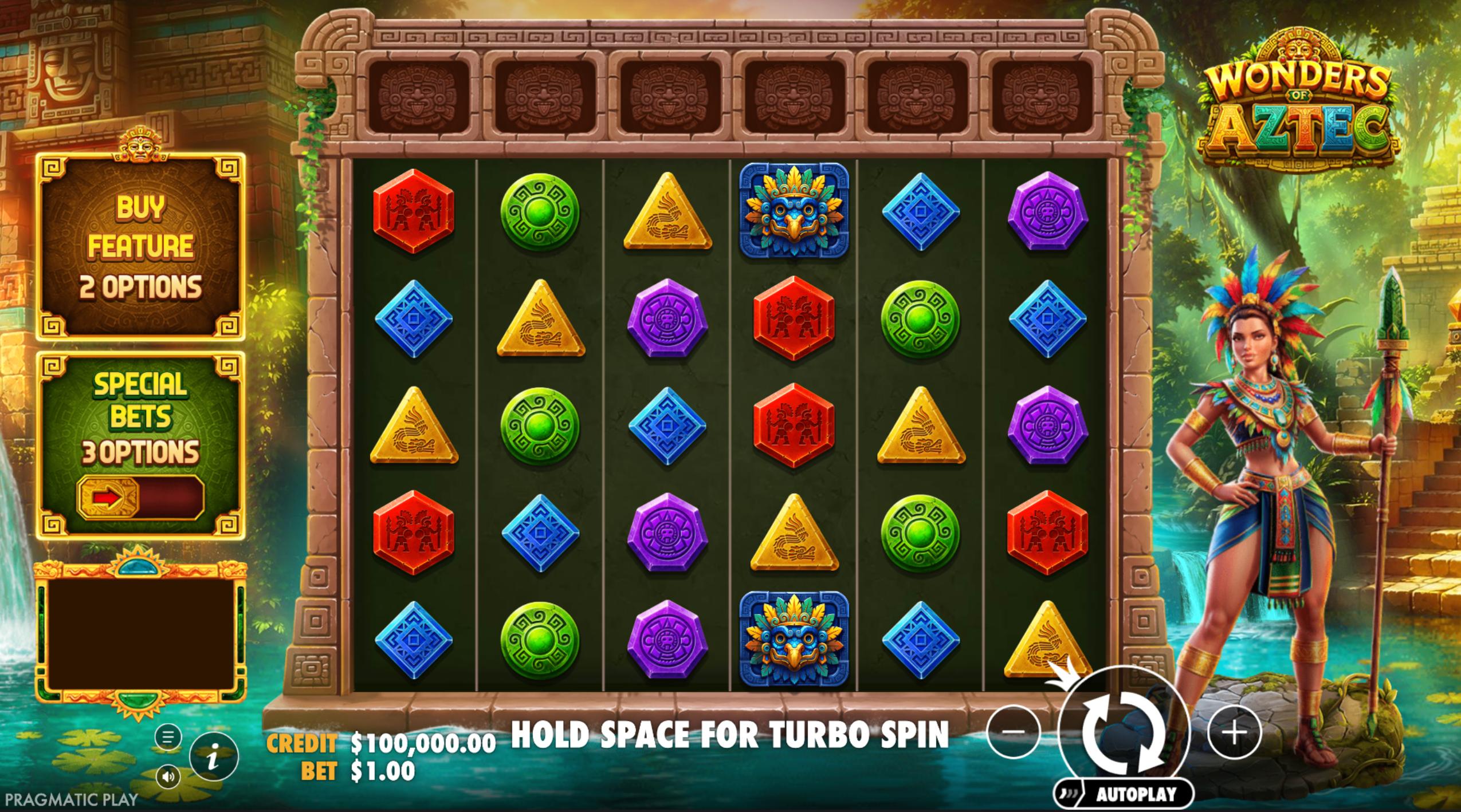 wonders of aztec slot